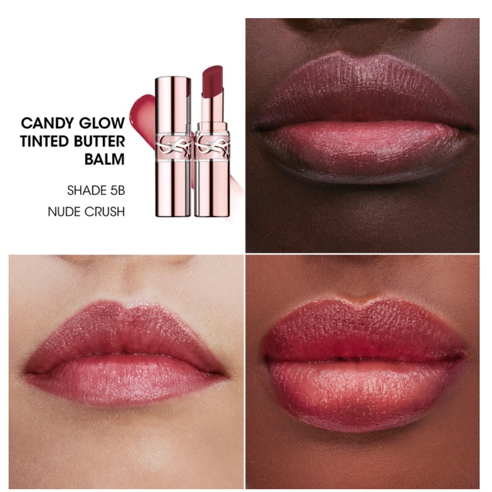 Yves Saint Laurent LOVESHINE CANDY GLOW - 5B Nude Crush - Picture 2 of 7